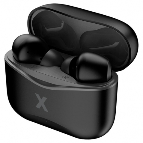 maXlife MXBE-01 In-ear Bluetooth Handsfree Ακουστικά με Θήκη Φόρτισης Μαύρα (5900495985330)