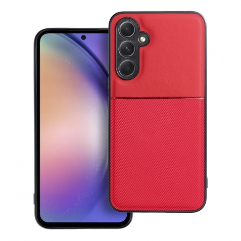 Samsung Galaxy A55 5G Θήκη Σιλικόνης Κόκκινη Forcell Noble Back Cover Red
