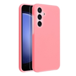Samsung Galaxy A55 5G Θήκη Σιλικόνης Ροζ Candy Silicone Color TPU Case Pink