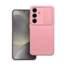 Samsung Galaxy A35 5G Θήκη Σιλικόνης Απαλό Ροζ Slide Case Light Pink