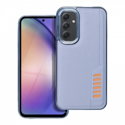 Samsung Galaxy A35 5G Θήκη Σιλικόνης Μπ΄λε Milano Silicone Case with Camera Frame Blue