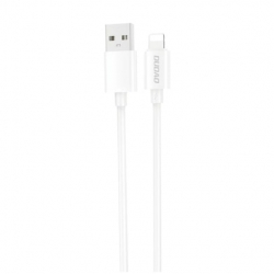 Dudao Regular USB to Lightning Cable 2.4A Λευκό 1m L4S