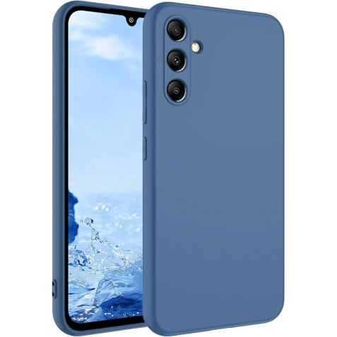 Samsung Galaxy A55 5G Θήκη Σιλικόνης Μπλε Matt TPU Silicone Case Blue