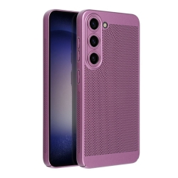 Samsung Galaxy A55 5G Θήκη Σιλικόνης Μωβ Breezy Silicone Case with Camera Frame Purple