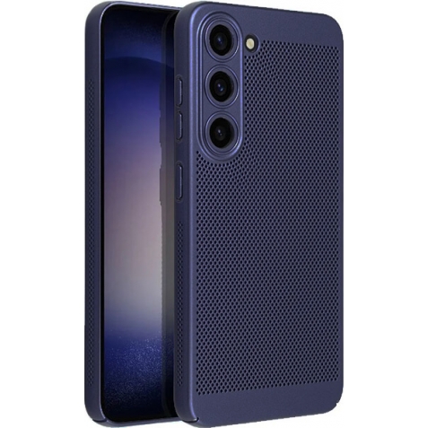 Samsung Galaxy A55 5G Θήκη Σιλικόνης Μπλε Breezy Silicone Case with Camera Frame Blue