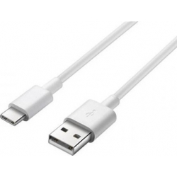 Samsung Regular USB 2.0 Cable USB-C male - USB-A male Λευκό 1m Bulk (EP-DG970BWE)