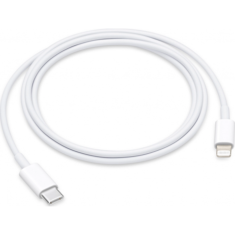 Apple Original USB-C to Lightning Cable 18W Λευκό 2m (MQGH2ZM/A)