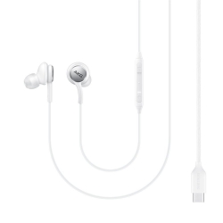 Samsung EO-IC100 In-ear Handsfree με Βύσμα USB-C Λευκό EO-IC100BWEGEU σε Original Retail συσκευασία